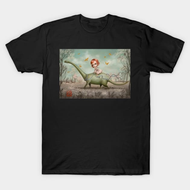 jessica s hope 1999 - Mark Ryden T-Shirt by Kollagio